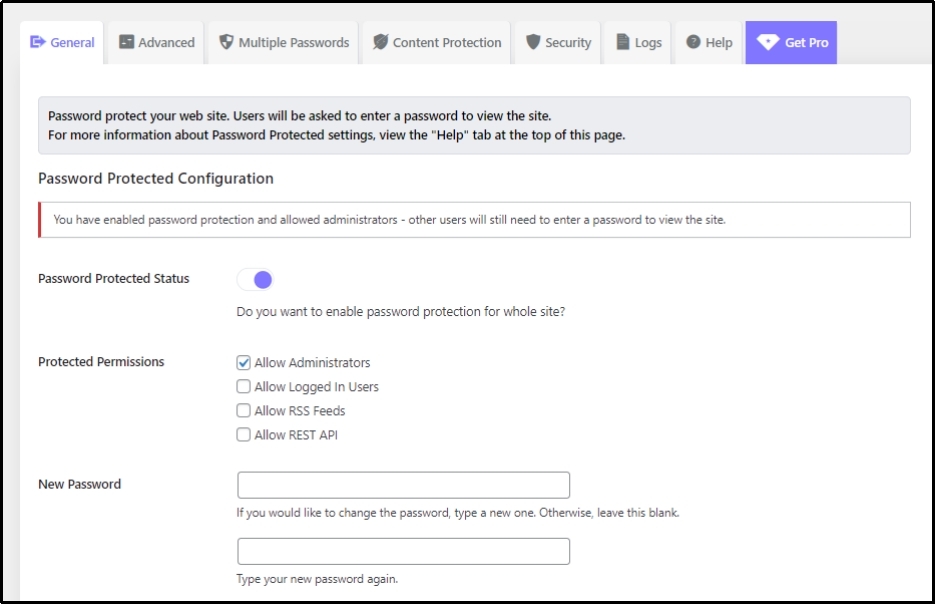 Illustration emphasizing website privacy and making a site private.