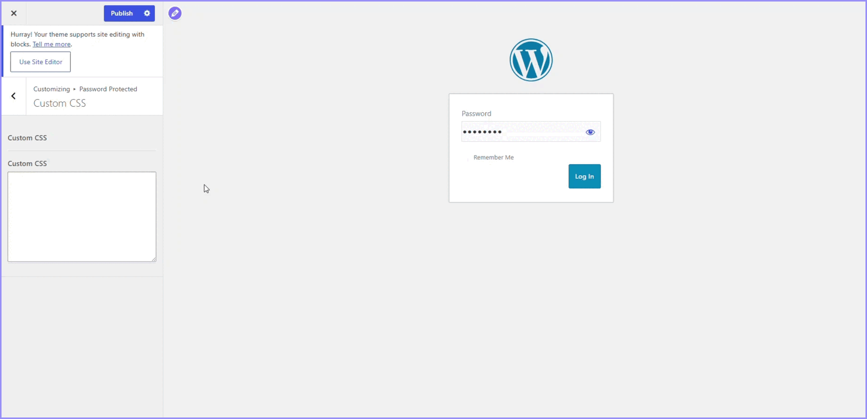 Add custom CSS for advanced styling.