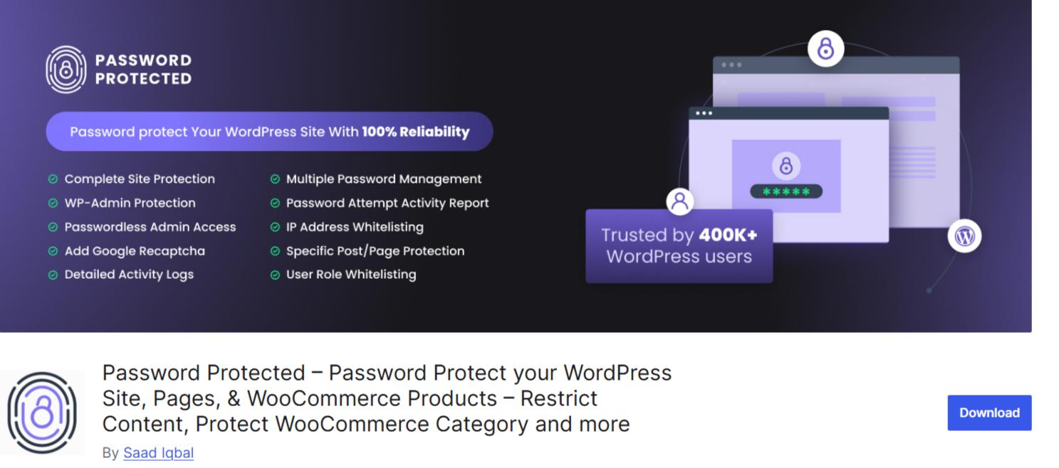 Login screen with a padlock icon symbolizing website security.