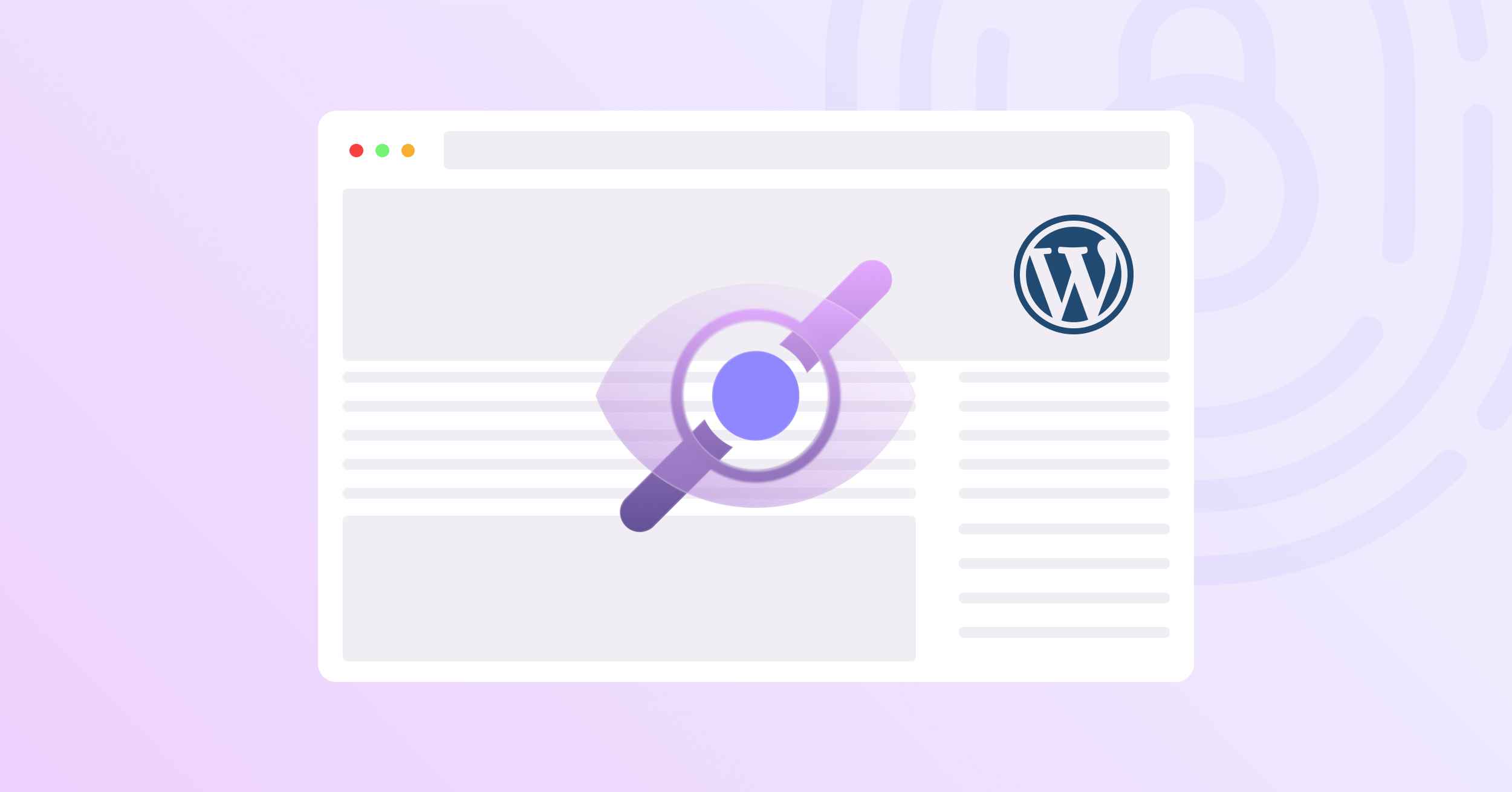 hide a page in WordPress