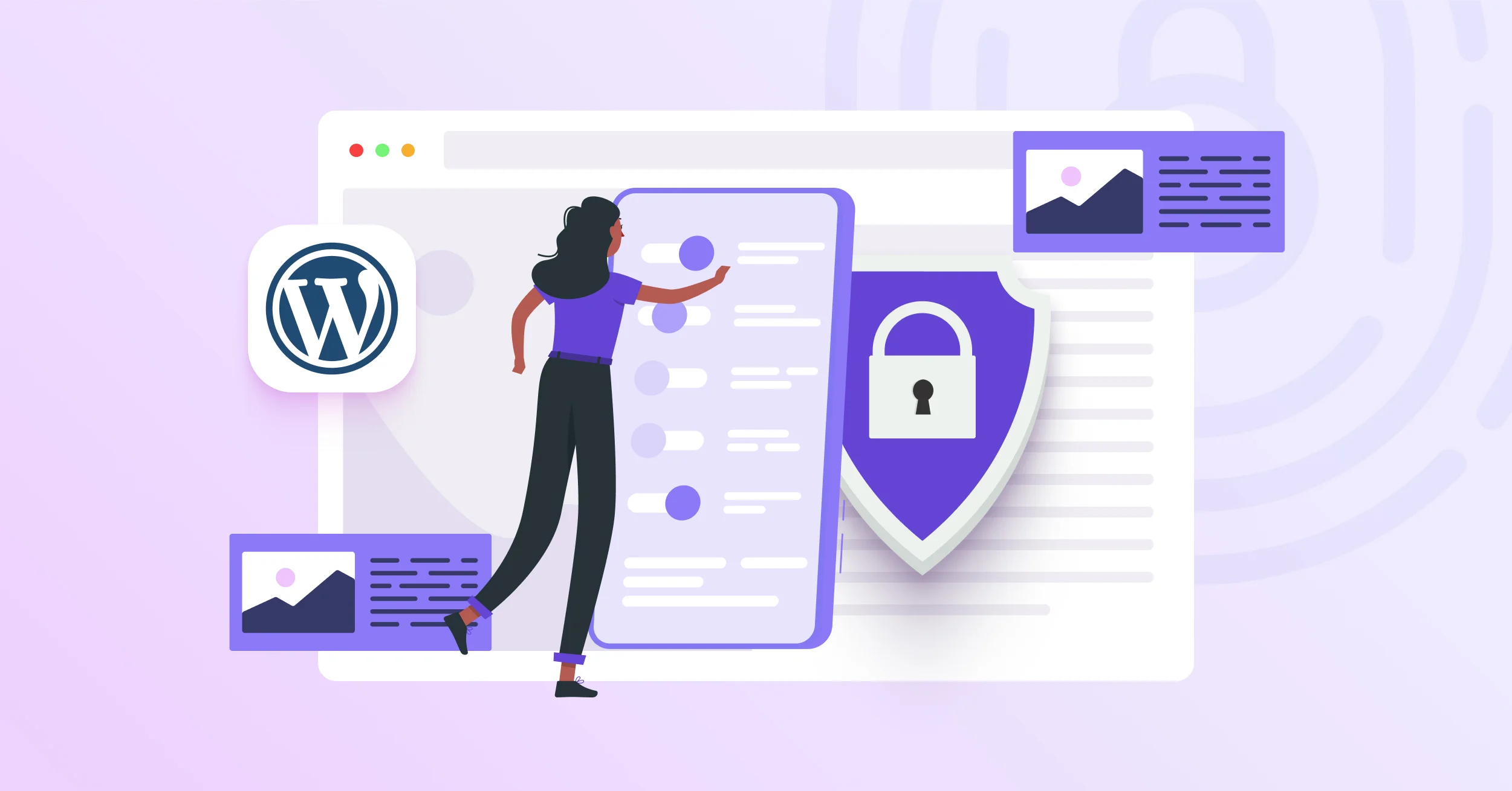 apply partial content protection on a WordPress post or page