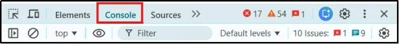 Open Chrome DevTools to inspect Content Security Policy errors