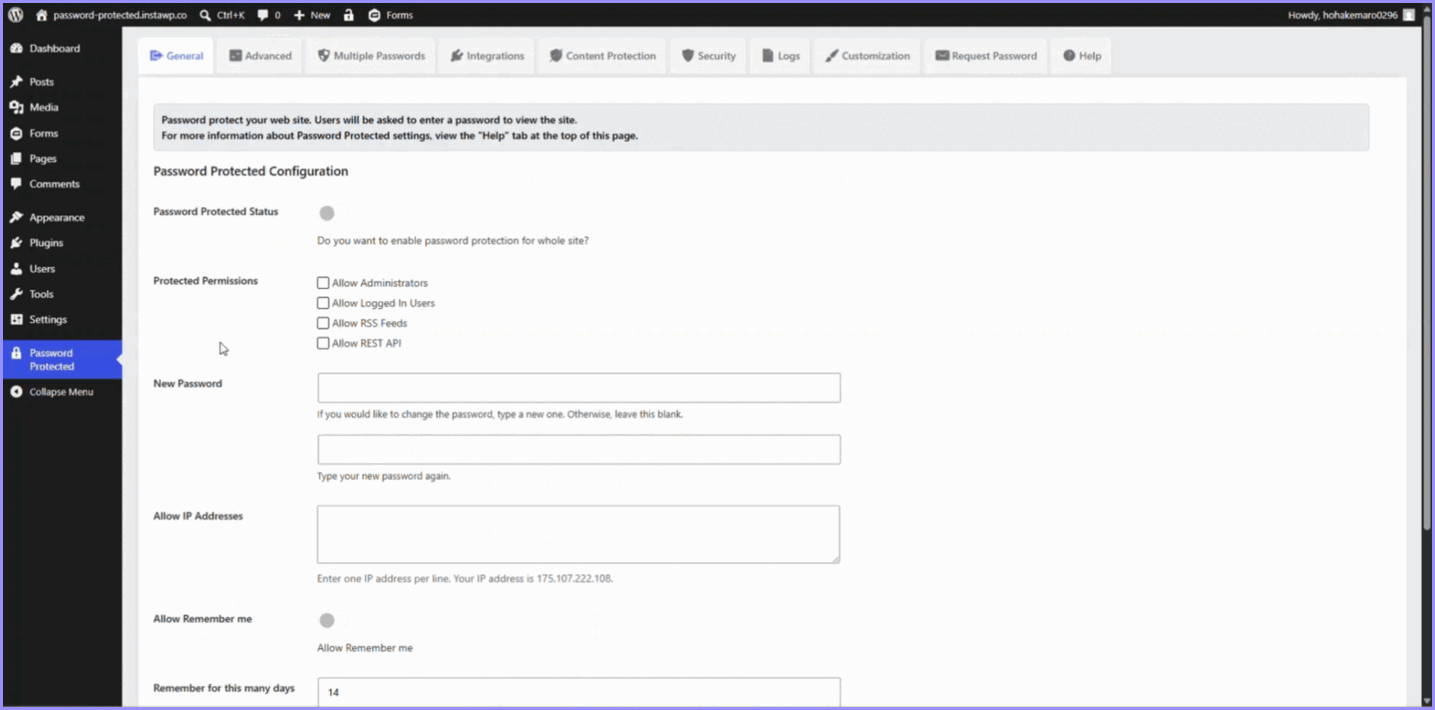Enabling the Gravity Forms integration