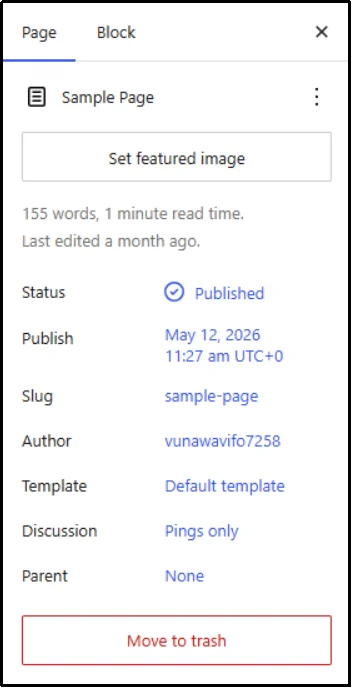 Create a parent and child page hierarchy in WordPress